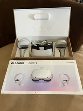 Meta-Quest 2 Advanced All-In-One Virtual Reality Headset+Remotes - like new128GB