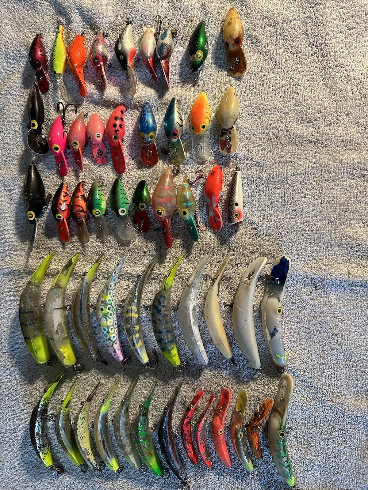 Giant Lot Of Fishing Lures KwikFish/hotshot/mag lip/brads eBay