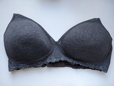 NEW LOOK Nursing Bra Grey UK 38C NEW
