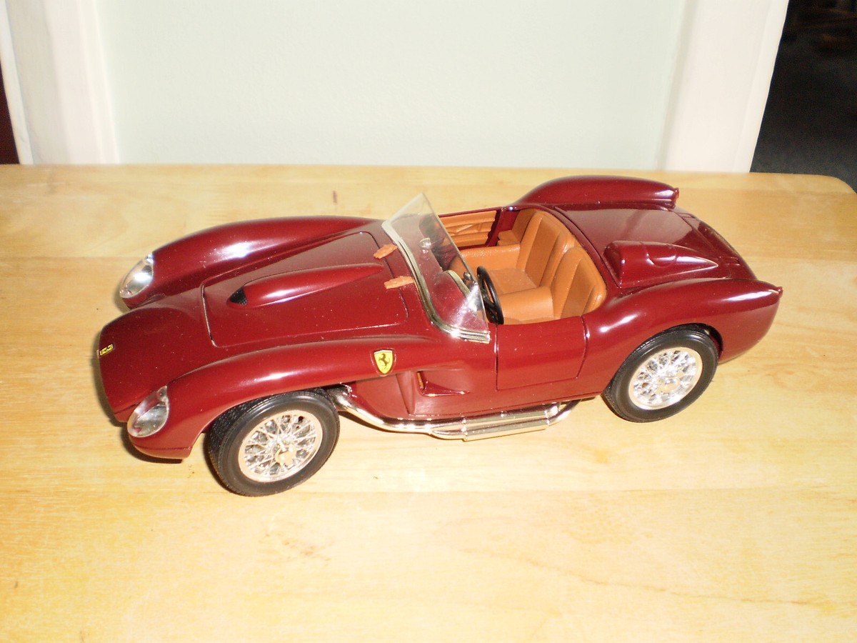 SHELL COLLECTION 1/18 FERRARI 1958 250 TESTA ROSSA EXCELLENT