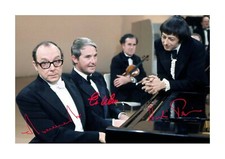 Morecambe & Wise with Andre Previn 5 A4 signed poster Choice of frame