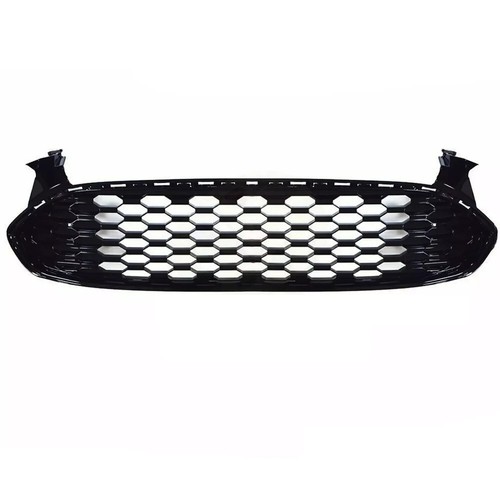 For 2013-2016 Ford Fusion Front Upper Bumper Grille Honeycomb Grill Gloss Black - Foto 2 di 22
