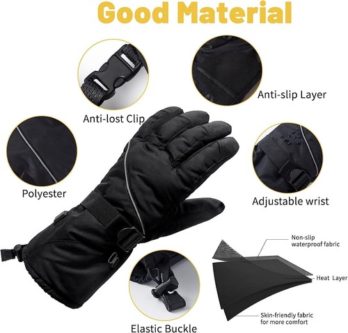 🔥Dumoyi 2022 Upgraded 5800 mAh Heated Gloves for Men and Women Outdoor Indoor🔥 - Picture 2 of 5