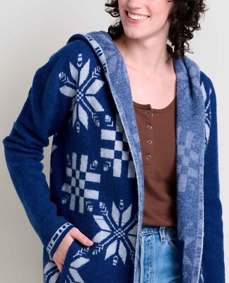 Toad & Co Merino Heartfelt Hoodie Women's Size Small $240