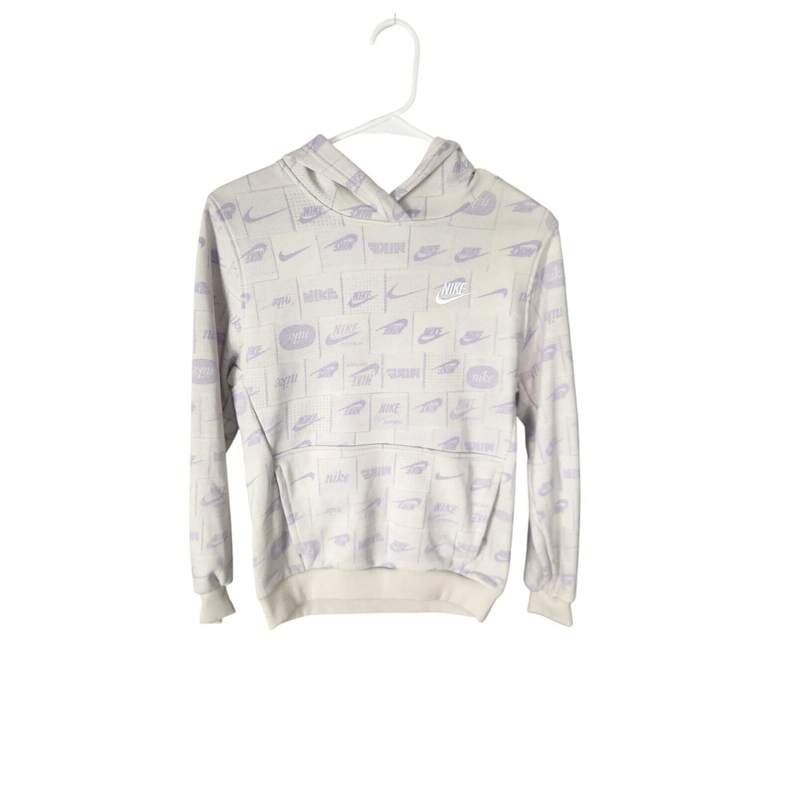 OFF WHITE Felpa Nike con cappuccio nuova con etichetta giovane grande