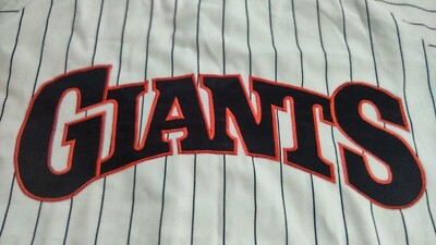 VINTAGE STARTER SAN FRANCISCO GIANTS BASEBALL JERSEY SIZE L