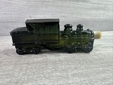 1986 Vtg Avon 1876 Centennial Express Decanter Green Glass Missing Smokestack