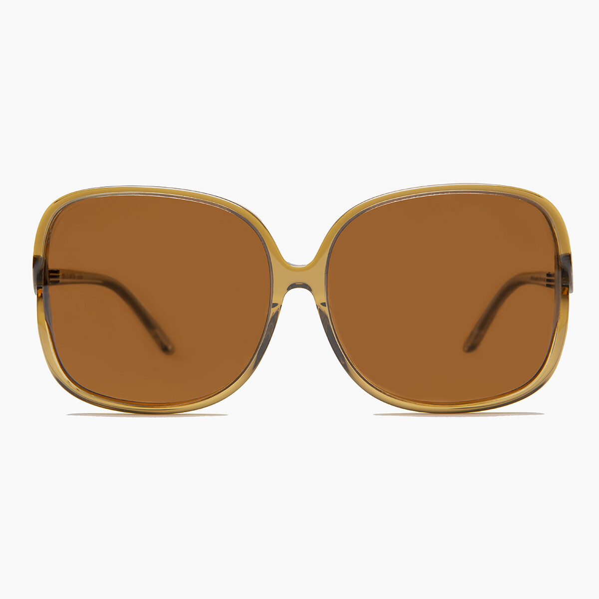 Brown & Gold Oversized Square Sunglasses Polarized Tinted w Crystal Frames Nwt Amazon.com: Oversize Classic Cool Vintage Brown Tint Square  main image 2