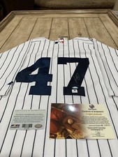 Ivan Nova Autographed/Signed Jersey COA New York Yankees