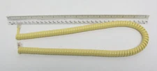 New Telephone Handset Cord - 12' Western Electric Yellow Modular