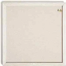  Rustic Linen Bulletin Board with White Wooden Frame, Office Supplies, with 
