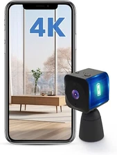 4K Mini Camera for Home Security HD Indoor Battery Mini Wireless WiFi Security