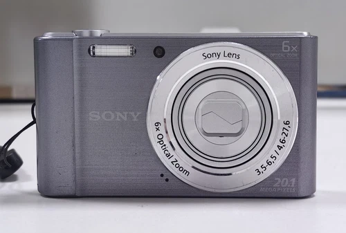 Sony Cyber-shot DSC-W810 CCD Digital Camera Silver Grey-85% New - Picture 6 of 8