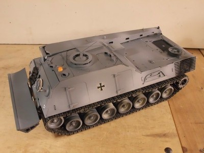 TAMIYA / LUDWIG Bergepanzer 2 in 1:16 RC möglich - BASTLER - WERKSTATT - TEILE
