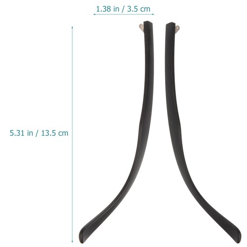 1 par de gafas universales templos patas de brazo para decoración de gafas de repuesto - Imagen 5 de 12
