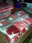 25 pair/set Lash and Nail pink red and more lot — photo 7