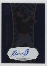2021 Onyx Premium Blue 45/50 Robert Hassell III Robert Hassell #OPRH Auto 09xd