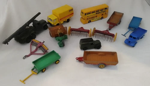 Vintage Joblot Of Dinky Toy Cars And Models