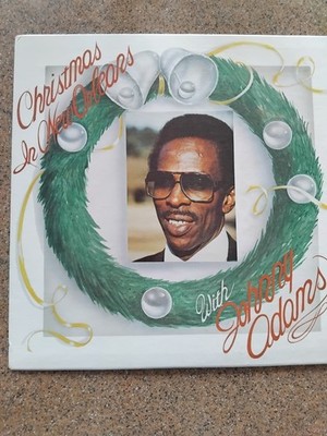 Christmas In New Orleans with Johnny Adams LP Hep' Me LP-159 funk soul pop 1982