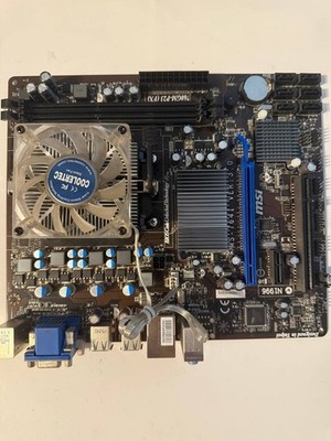 MSI N1996 Motherboard with FX-6300 CPU TESTED
