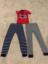 Carter  s 5t boys striped pajamas Carters Pajama Set Fire Truck
