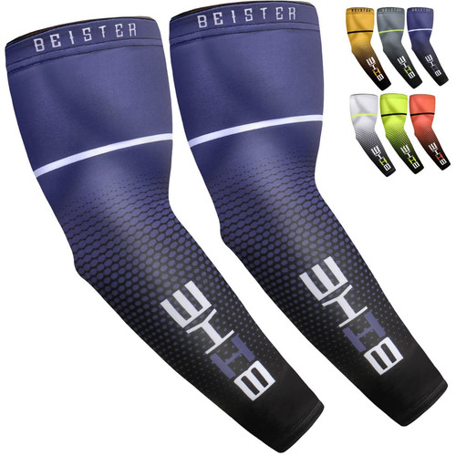 UV Sun Protection Cooling Compression Sleeves Arm Sleeves Men Women Cycling