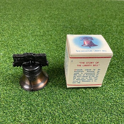 Vintage Penncraft #610 Mid Century Miniature Liberty Bell Souvenir