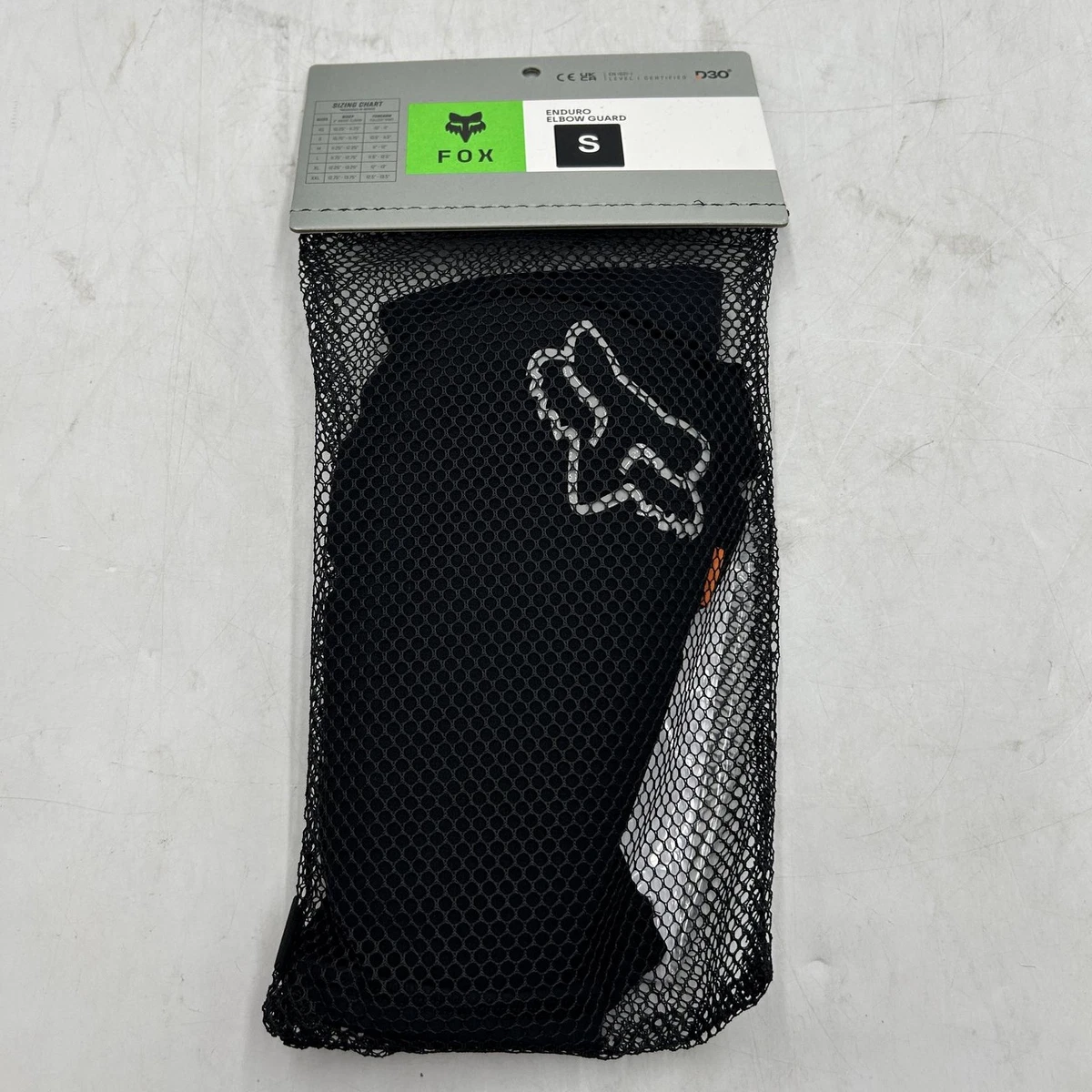 Protège-coudes Fox Racing Extreme – Noir/gris, Taille S/M, Occasion