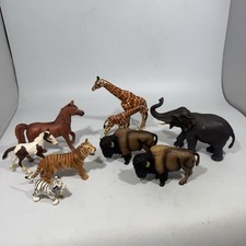 Lot of 9 Schleich Wildlife Animals ~ Elephant...
