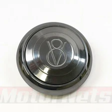 Steering Wheel Horn Button V8 Logo Engraved Billet Aluminum Classic Vintage Ford