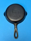 Vintage Griswold No.3 709A Cast Iron Skillet - Sits Flat, No Wobble, Unrestored