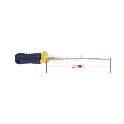 10-100Confezioni 25mm Dentale Endo Radice Canale File Alesatori Acciaio Inox Uso Manuale - Foto 35 di 65