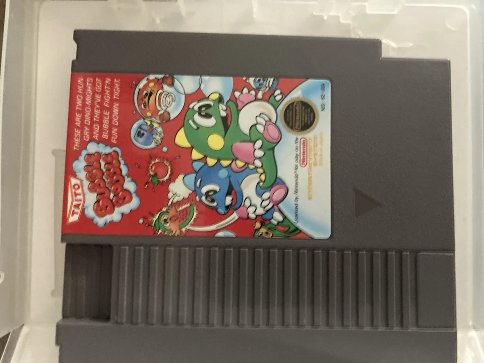 Nintendo bubble bobble cartridge NES aftermarket case no manual 1998 - Image 3 of 4