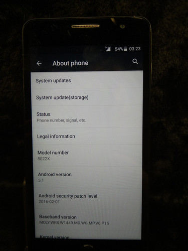 Alcatel Pop Star 5022X Silver 8GB 5.0" 8MP Android Smartphone good & working - Picture 3 of 4