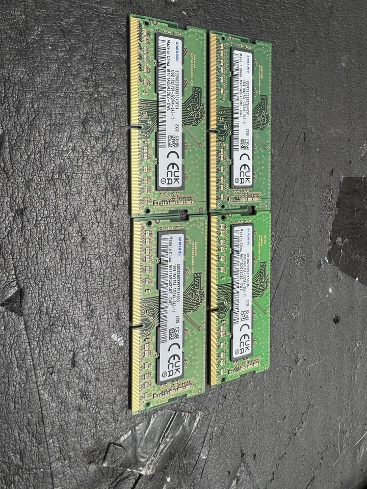 Samsung 64GB 4x4 PC4-3200 (DDR4-3200) SO-DIMM Memory (M471A2G43AB2-CWE) - Image 2 of 3