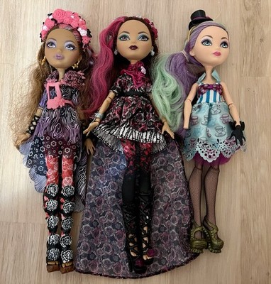 Ever After High Doll Lot - Spring Unsprung and Hat tastic Tea Party 