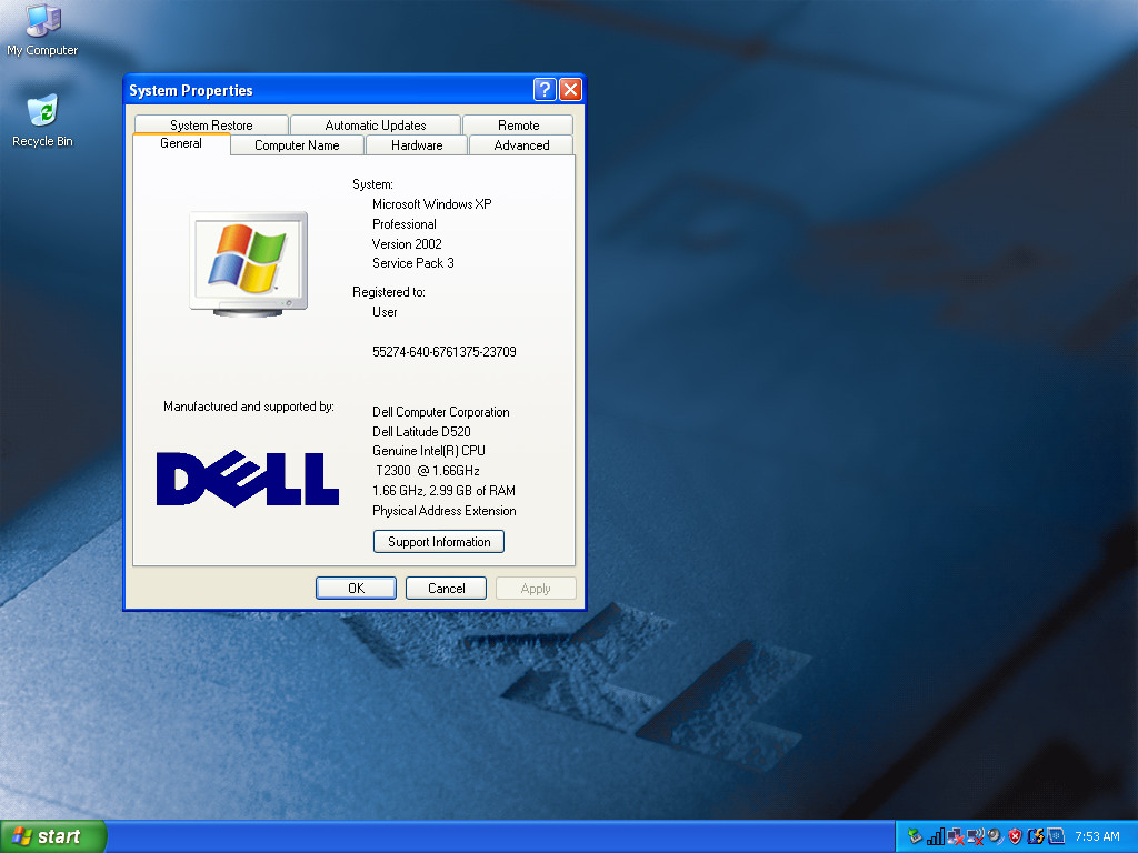 ⭐初期設定済⭐DELL Latitude5320 Dell Latitude D520 Intel Core Duo @ 1.666GHz 3GB RAM 250GB SSD