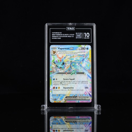 Vaporeon ex graded TAG 10 for sale on eBay