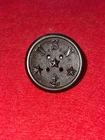 Civil War Union Navy Hard Rubber Button - Richmond, Va Goodyear Patent 1851