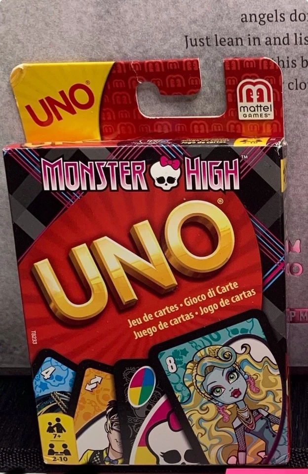 Mattel - Monster High - 2014 Uno Game Card Deck - NEW - Image 3 of 3