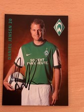Daniel Jensen SV Werder Bremen Autogrammkarte original signiert #51514