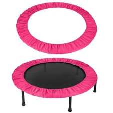 Trampolines Spring Cover 10 Holes Trampolines Replacement Cover 60"  Rose Red