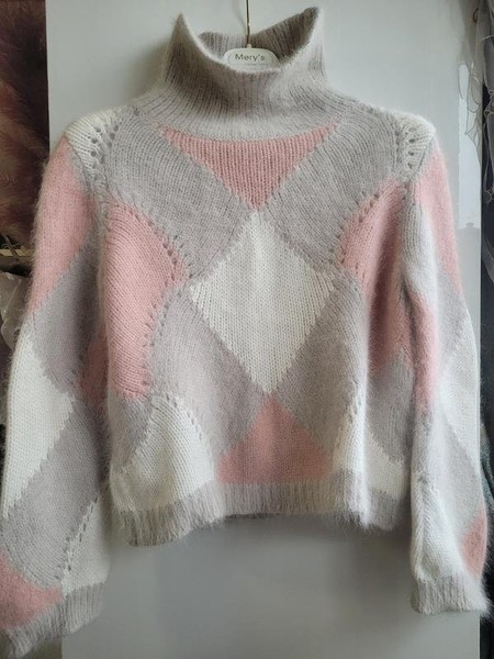 Women Ermanno Scervino Sweater Grey Angora 36