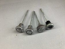 1960s 70s Ford Gm Cadillac Headlight Switch Knob / Shaft Lot Of 4