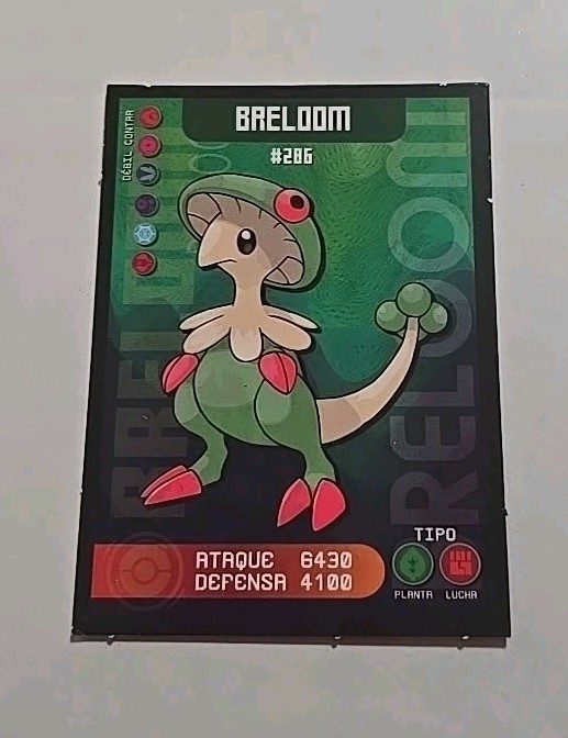 Pokemon Pokedex Breloom #286