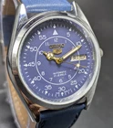 Vintage Seiko 5 automatic day date movement no. 6309A japan made men's watch