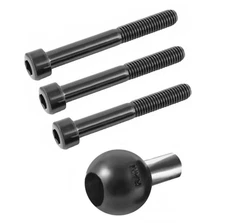 RAM Mounts Motorcycle Handlebar Clamp Base M8 Screws Universal RAM-B-367U