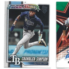 2026 Topps Series 1 Tampa Bay Rays Chandler Simpson  Future Stars card