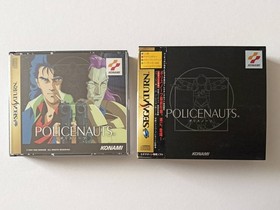 Sega Saturn Policenauts with obi and postcard, first edition, SS