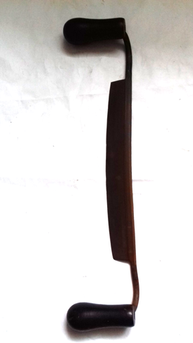 Schönes, altes Zieheisen / Zugmesser ,Schäleisen,gemarkt - Bild 2 von 3